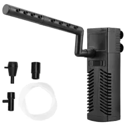 Filtr wewnętrzny 5W akwarium z deszczownicą i regulacja do 350L/h - 8719138146628