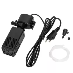 Filtr wewnętrzny 300L/h akwarystyczny gąbkowy z napowietrzaniem moc 3W - 8719138146673