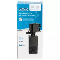 Filtr wewnętrzny 500L/h akwarystyczny gąbkowy z napowietrzaniem moc 5W - 8719138146680