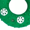 Wieniec świąteczny zabawka dla psa 12x4cm - piszczący duży gryzak - 8719138144396