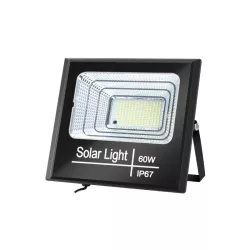 Zestaw solarny rozdzielny o mocy LED 60W naświetlacz panel oraz pilot - 8433325211882