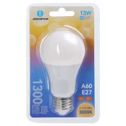 Żarówka okrągła LED A60 E27 13W barwa ciepła biel 3000K jasna 1300lm - 8433325350895
