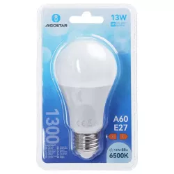 Żarówka okrągła LED A60 E27 13W barwa zimna biel 6500K jasna 1300lm - 8433325350918