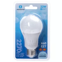 Żarówka okrągła LED A60 E27 22W barwa zimna biel 6500K jasna 2270lm - 8433325351144