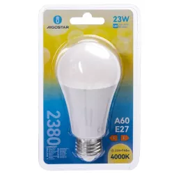 Żarówka okrągła LED A60 E27 23W barwa neutralna biel 4000K jasna 2380lm - 8433325351182