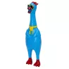Gumowy kurczak piszcząca zabawka dla psa wysokość 33cm duży gryzak - 8719138146819