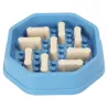 Miska z przeszkodami spowalniająca jedzenia dla psa lub kota 490ml - 8719138145232
