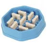 Miska z przeszkodami spowalniająca jedzenia dla psa lub kota 490ml - 8719138145232