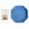 Miska z przeszkodami spowalniająca jedzenia dla psa lub kota 490ml - 8719138145232
