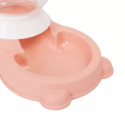 Karmnik podajnik automatyczny na karmę dla psa lub kota 2.31L różowy - 8719138145294