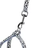 Szelki dla kota ze smyczą w panterkę długość 110 typ H 20–35/25–45cm - 8719138146260