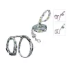 Szelki dla kota ze smyczą w kwiaty długość 110 typ H 20–35/25–45cm - 8719138146277