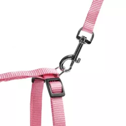Szelki dla kota ze smyczą gładkie długość 110 typ H 20–35/25–45cm - 8719138146284