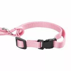Szelki dla kota ze smyczą gładkie długość 110 typ H 20–35/25–45cm - 8719138146284