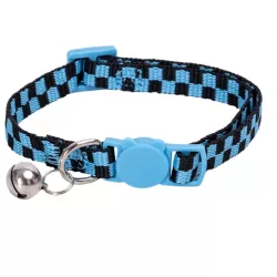 Klasyczna obroża dla kota z dzwoneczkiem rozmiar XS obwód 20-30.5cm - 8719138143528