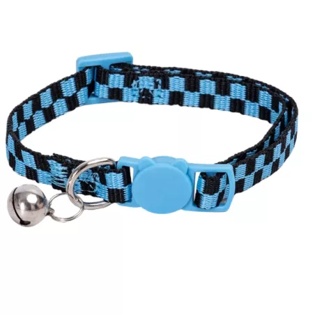Klasyczna obroża dla kota z dzwoneczkiem rozmiar XS obwód 20-30.5cm - 8719138143528