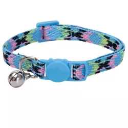 Klasyczna obroża dla kota z dzwoneczkiem rozmiar XS obwód 20-30.5cm - 8719138143528