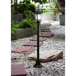 Lampa Ogrodowa stojąca słupek 100cm zewnętrzna E27 LED SŁUP-5903002036792