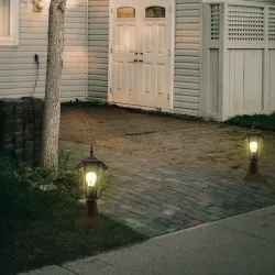Lampa ogrodowa LED E27 Niko stojąca 30cm-5908263380684