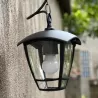 Niko lampa wisząca ogrodowa 1-punktowa czarna-5908263380677