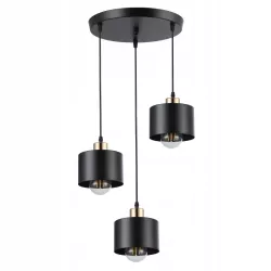 Oprawa wisząca led 1m sufitowa lampa żyrandol loft nowoczesna 3x e27 - 5904703010142