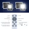 Zestaw solarny o mocy LED 30W halogen rozdzielny panel oraz pilot - 8433325211981