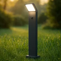 Lampa LED 12W Ogrodowa 80cm CZUJNIK RUCHU zewnętrzna słupek stojąca-5908263380400