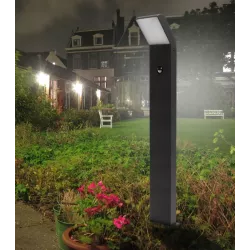 Lampa LED 12W Ogrodowa 80cm CZUJNIK RUCHU zewnętrzna słupek stojąca-5908263380400