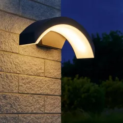 Kinkiet zewnętrzny LED lampa ogrodowa elewacyjna ścienna-5908263385863