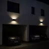 Kinkiet ogrodowy zewnętrzny nowoczesny czarny zintegrowane źródło LED 6 W-5904703019695