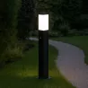 Lampa LED stojąca Ogrodowa słupek 65cm CZUJNIK RUCHU PIR zewnętrzna E27 LED-5908263380493