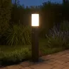 Lampa LED stojąca Ogrodowa słupek 65cm CZUJNIK RUCHU PIR zewnętrzna E27 LED-5908263380493