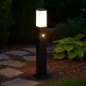 Lampa LED stojąca Ogrodowa słupek 65cm CZUJNIK RUCHU PIR zewnętrzna E27 LED-5908263380493