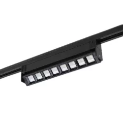 Lampa LED szyna 1-faza Linda 30cm 12W 4000K czarna-5904703002734
