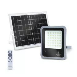 Zestaw solarny o mocy LED 100W halogen rozdzielny panel oraz pilot - 8433325212001