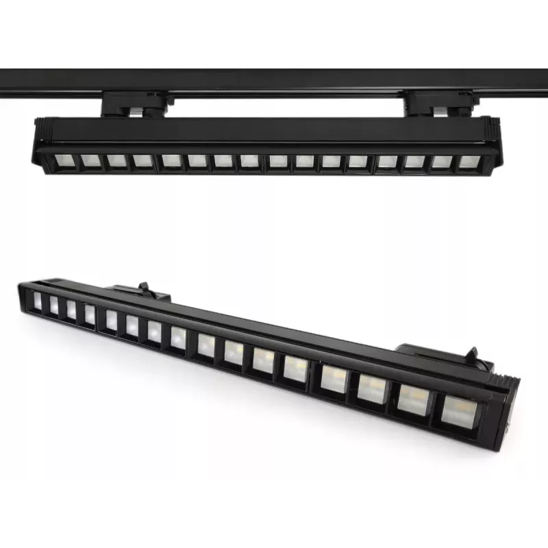 Lampa Szynowa LED Oprawa Spot 24W 4000K na Szynoprzewód Listwę 3-Fazowa-5903002038703