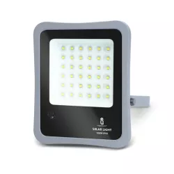 Zestaw solarny o mocy LED 100W halogen rozdzielny panel oraz pilot - 8433325212001