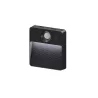 Lampka nocna LED 0,6W CCT AKU USB z czujnikiem ruchu PIR i zmierzchu czarna-5904703021049