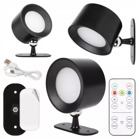 Kinkiet Lampa ścienna CCT na akumulator magnes na ścianę-5904703021063