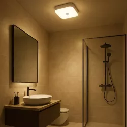 PLAFON LED LAMPA SUFITOWA PANEL czujnik ruchu PIR akumulator bateria USB-5904703021087