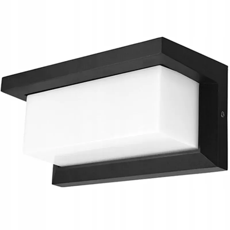 KINKIET ZEWNĘTRZNY LAMPA ELEWACYJNA OGRODOWA LED 12W CZUJNIK IP65 ALUMINIUM-5904703002338