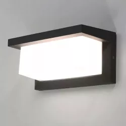 KINKIET ZEWNĘTRZNY LAMPA ELEWACYJNA OGRODOWA LED 12W CZUJNIK IP65 ALUMINIUM-5904703002338