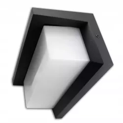 KINKIET ZEWNĘTRZNY LAMPA ELEWACYJNA OGRODOWA LED 12W CZUJNIK IP65 ALUMINIUM-5904703002338