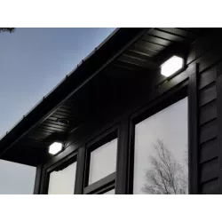 KINKIET ZEWNĘTRZNY LAMPA ELEWACYJNA OGRODOWA LED 12W CZUJNIK IP65 ALUMINIUM-5904703002338