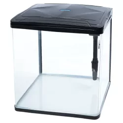 Zestaw akwarium prostokątne 20L z obudową filtrem oświetleniem LED - 8719138146635