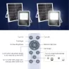 Zestaw solarny o mocy LED 200W halogen rozdzielny panel oraz pilot - 8433325212018