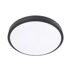 Plafon LED Luvo 18W okrągły 4000K czarny-5904703019350