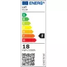 Plafon LED Luvo 18W okrągły 4000K czarny-5904703019350