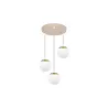 Oprawa wisząca E27 Bali-12 50cm x3-2 beż+złoty-5904703030010