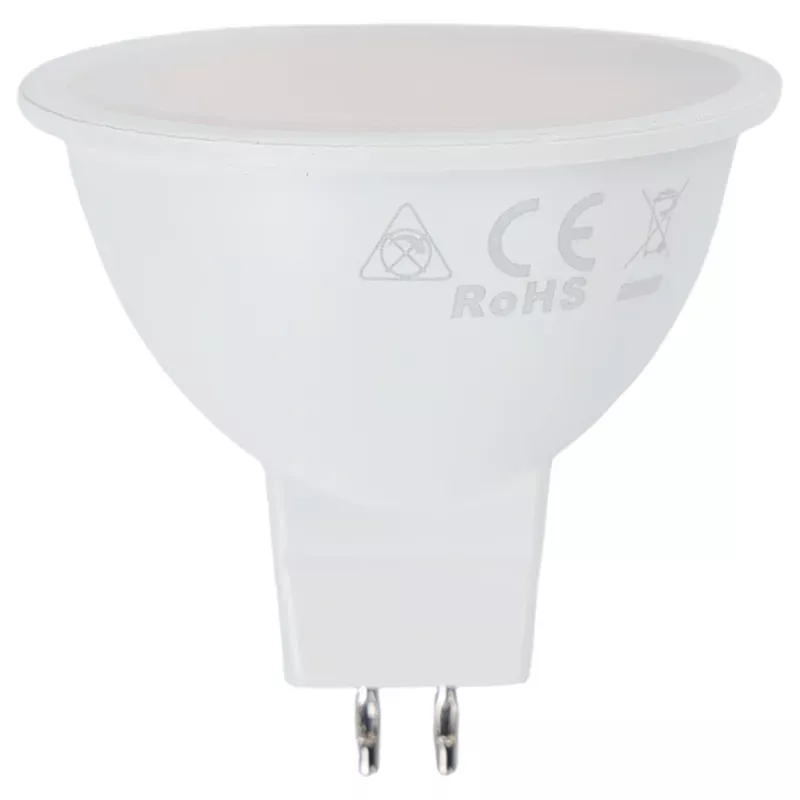 Żarówka reflektorek halogen MR16 8W/AC/DC12V biały neutralny 785lm 100° - 8433325223670